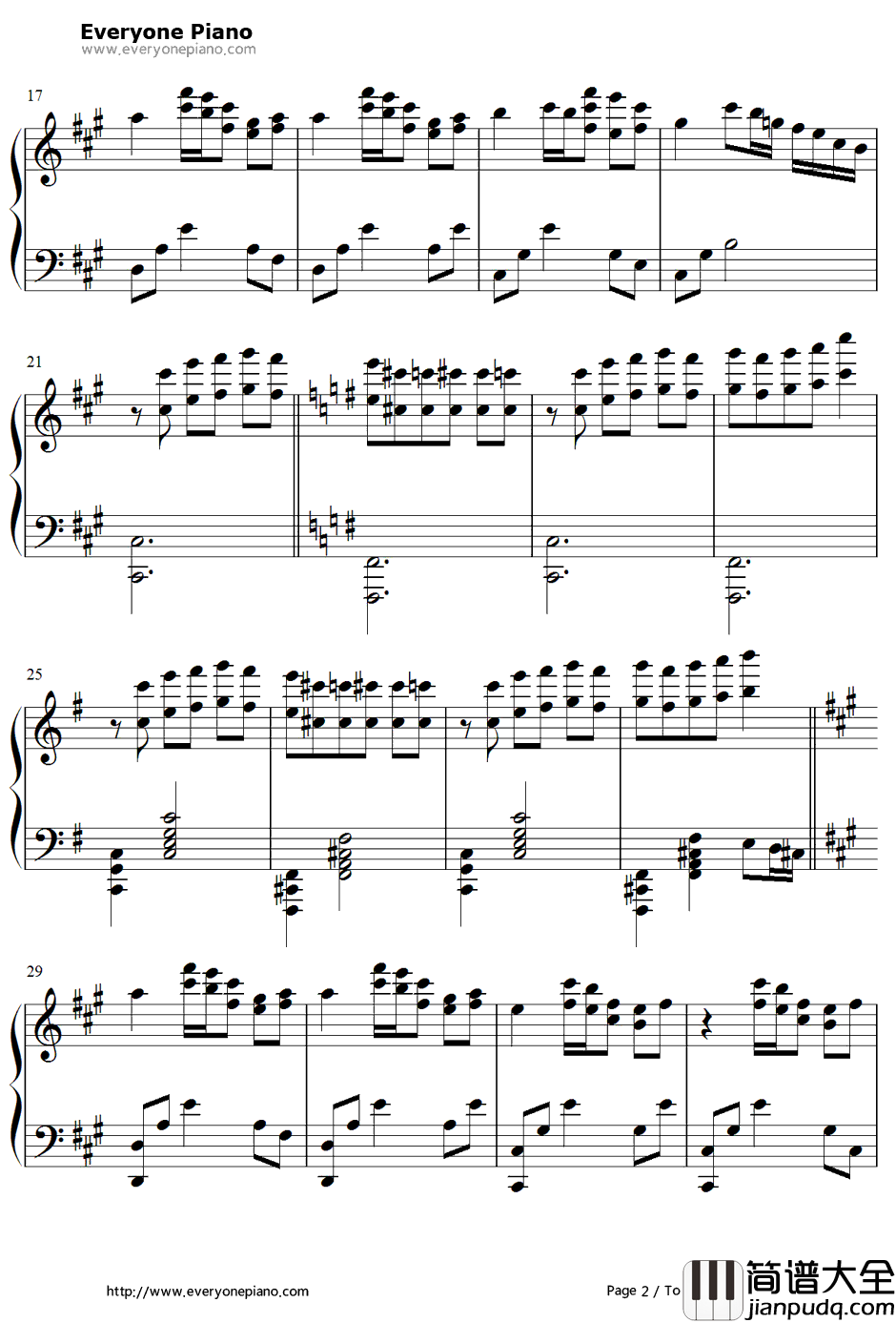 Sairai钢琴谱_小林信一_Deemo插曲