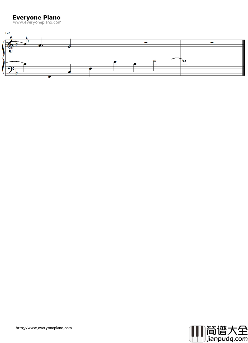 Shattered钢琴谱_Trading_Yesterday