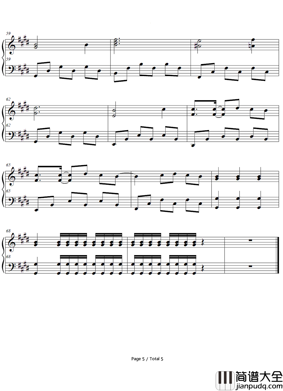 Seven_Deadly_Sins钢琴谱_MAN_WITH_A_MISSION_七大罪OP2