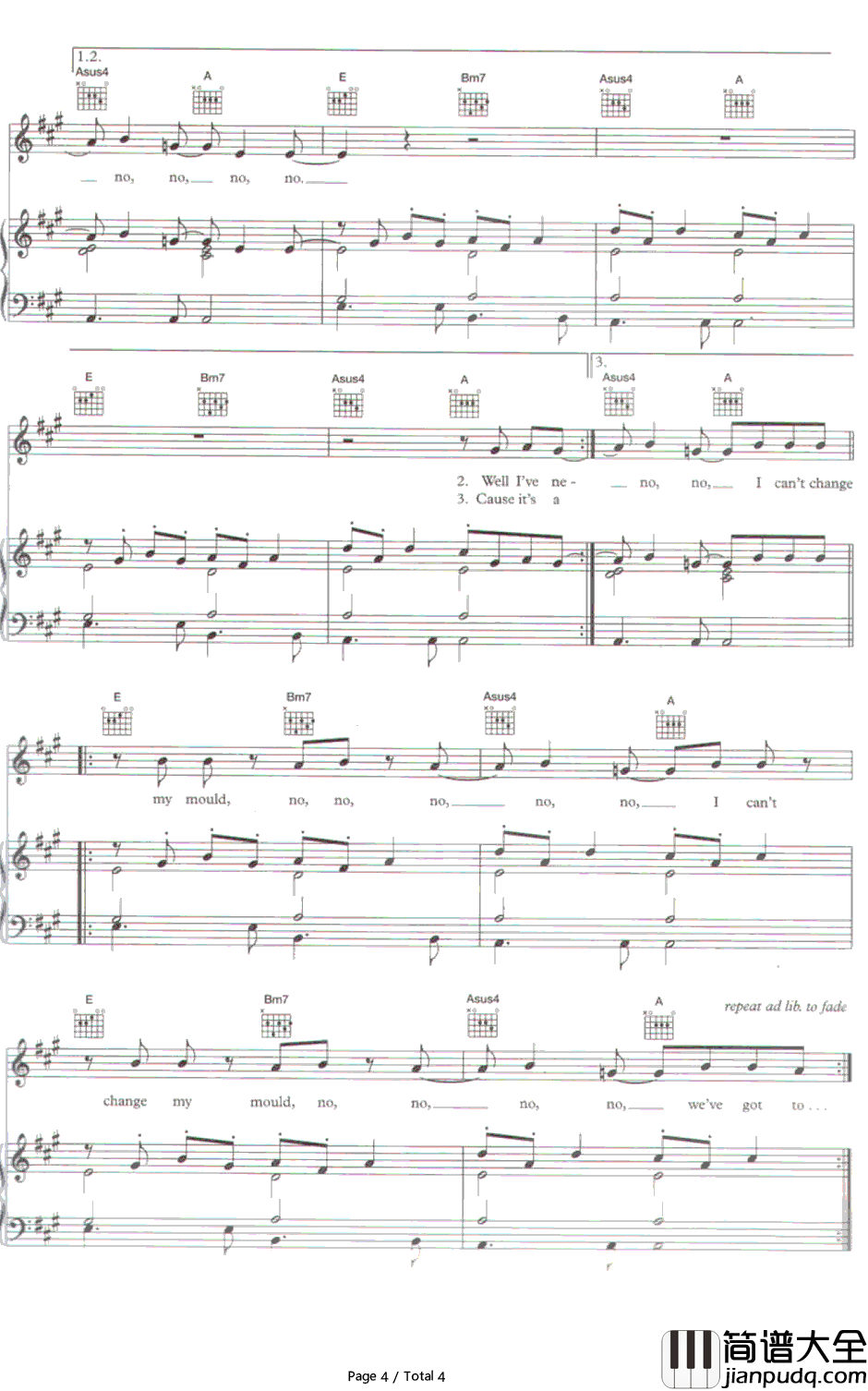 Bitter_Sweet_Symphony钢琴谱_The_Verve