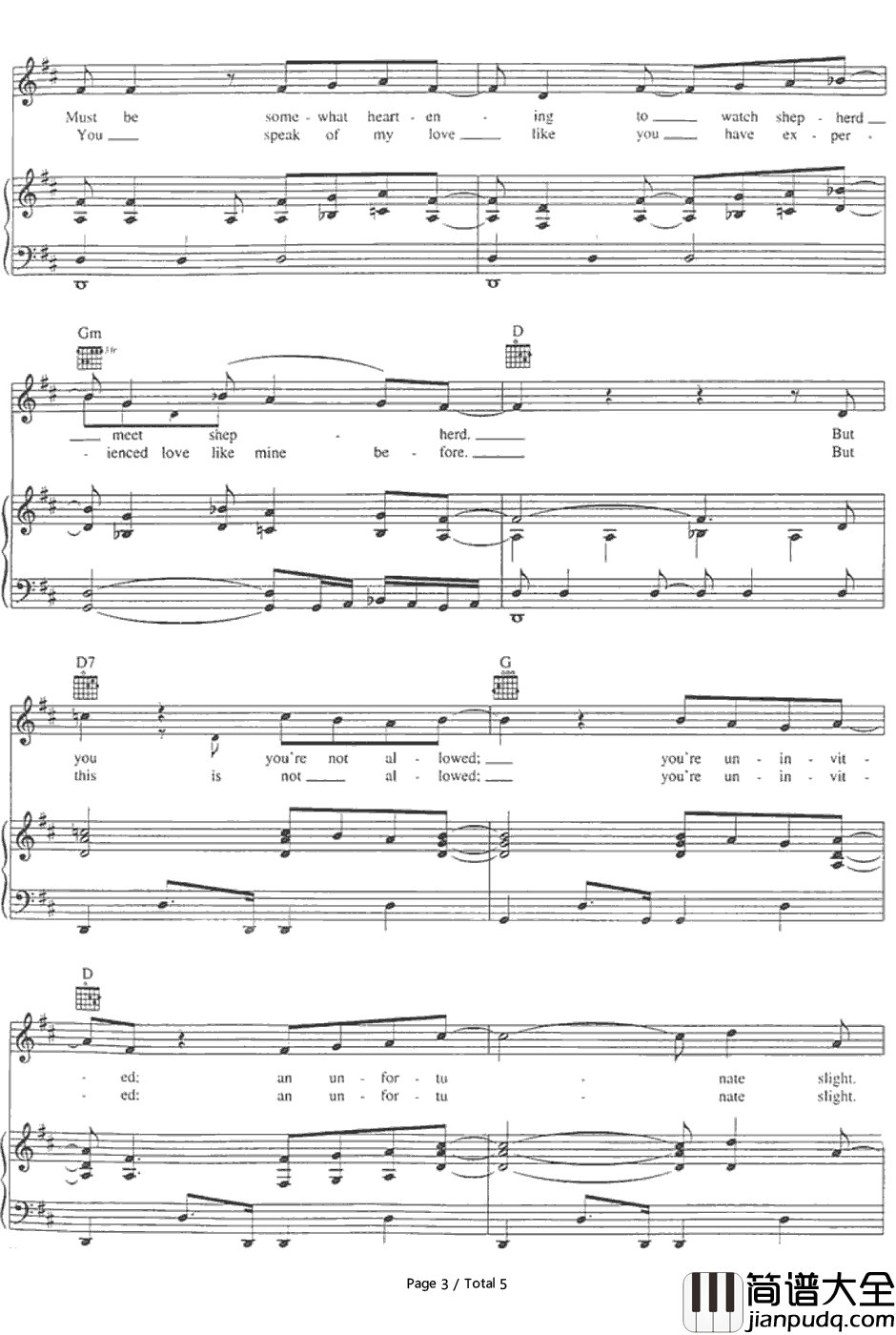 Uninvited钢琴谱_Alanis_Morissette