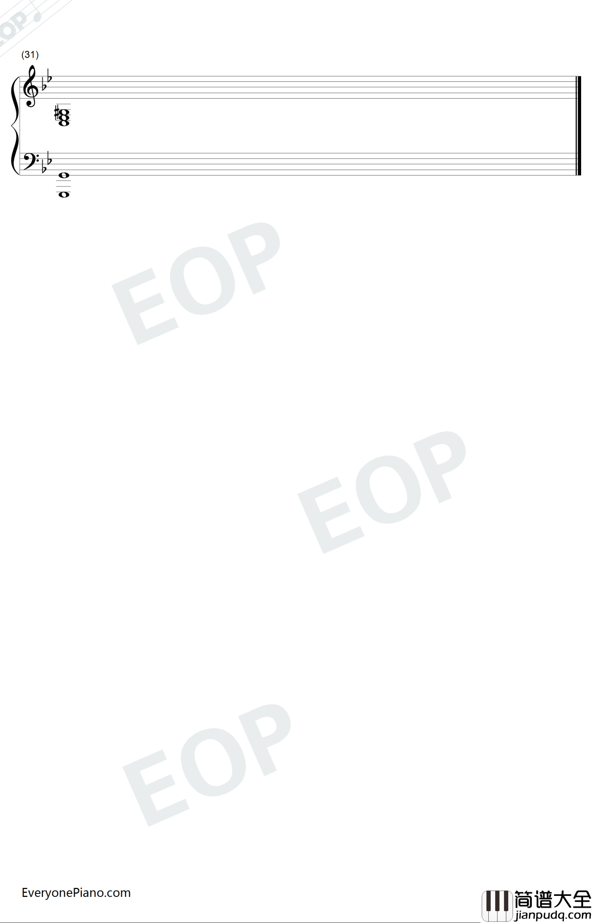 你是另一个我钢琴谱_黄征_神犬奇兵片尾曲