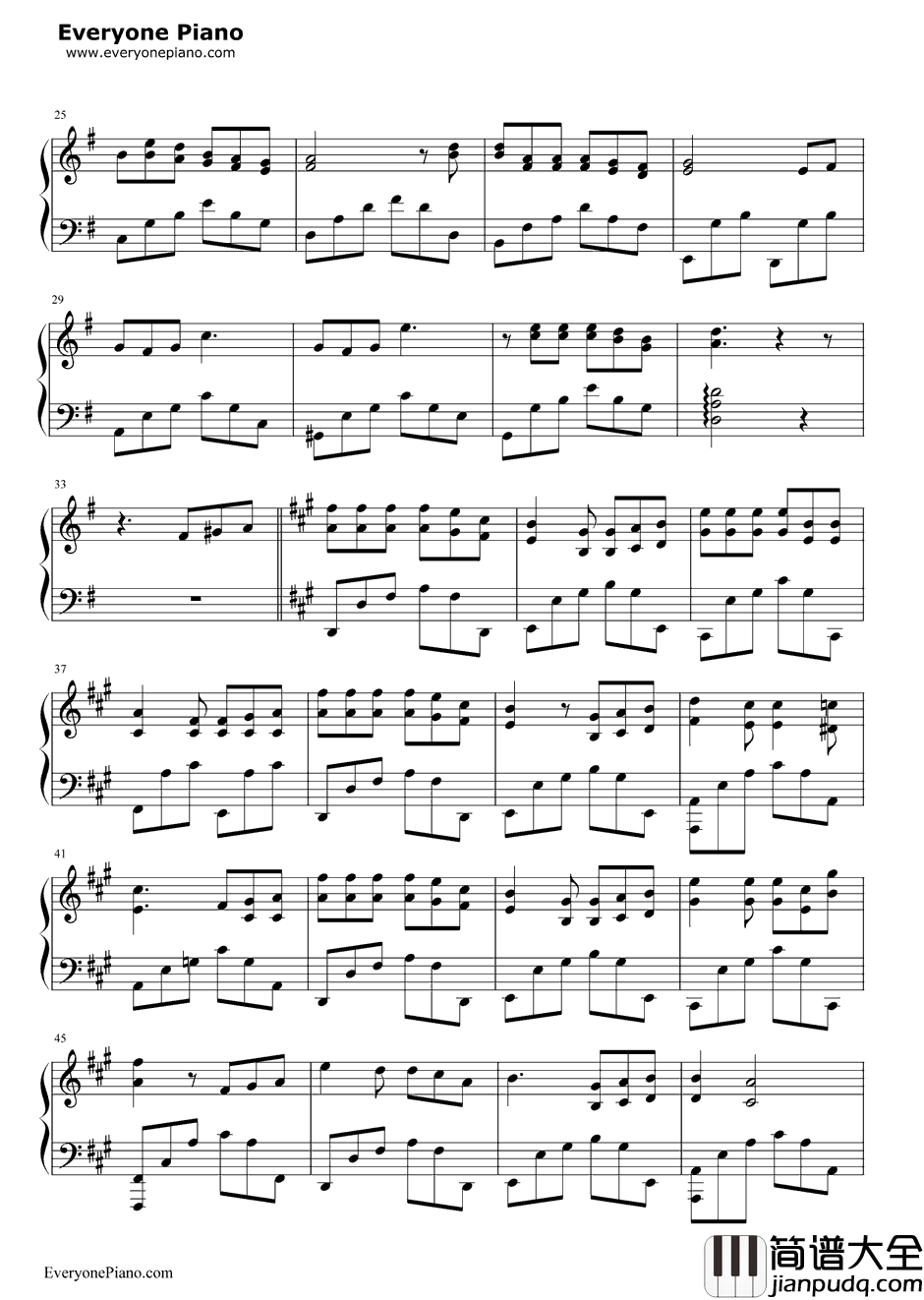 闹够了没有钢琴谱_赖伟锋