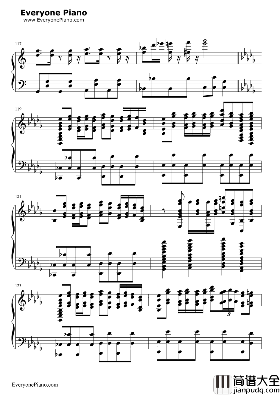 Night_of_Nights钢琴谱_东方Project_十六夜咲夜主题曲改编曲_黑乐谱