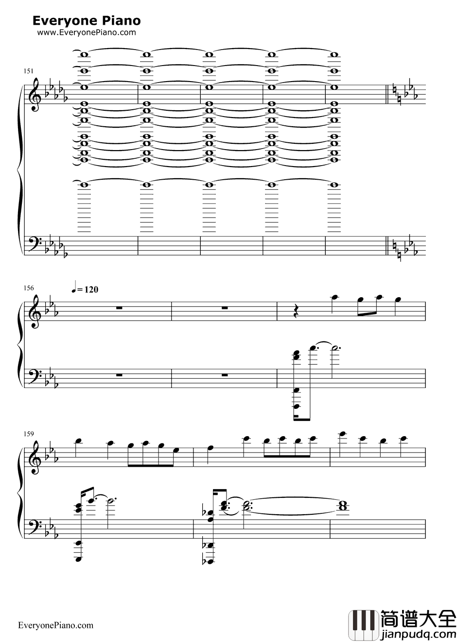 Night_of_Nights钢琴谱_东方Project_十六夜咲夜主题曲改编曲_黑乐谱