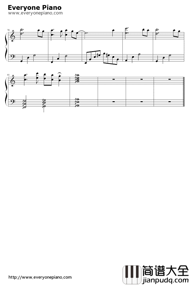 迷梦之恋钢琴谱