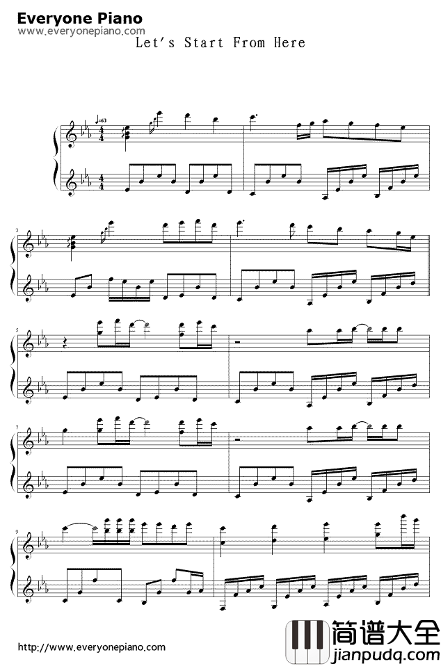 迷宫钢琴谱_王若琳