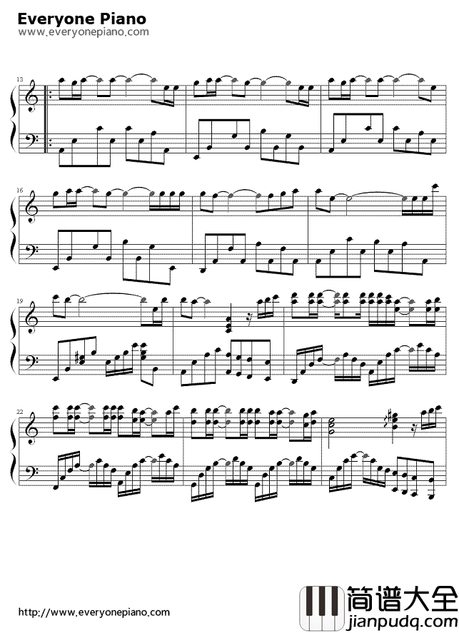 天亮了钢琴谱__韩红