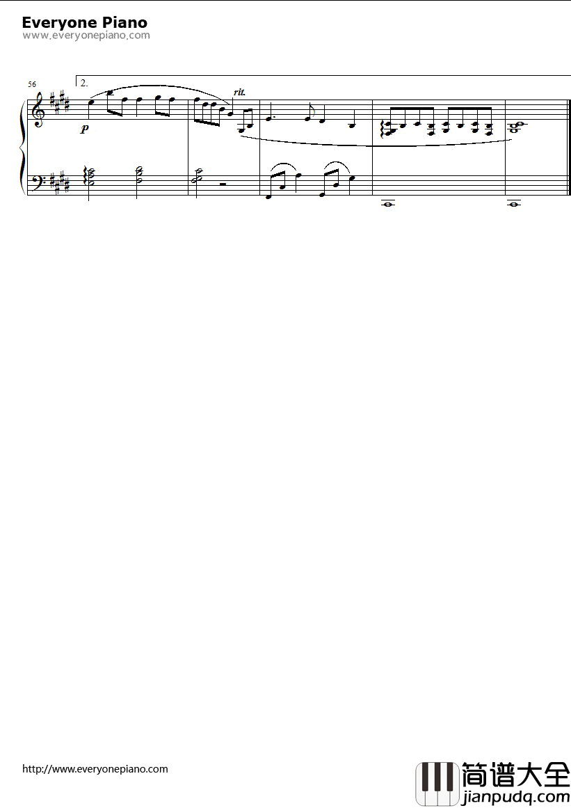 越单纯越幸福钢琴谱_王筝