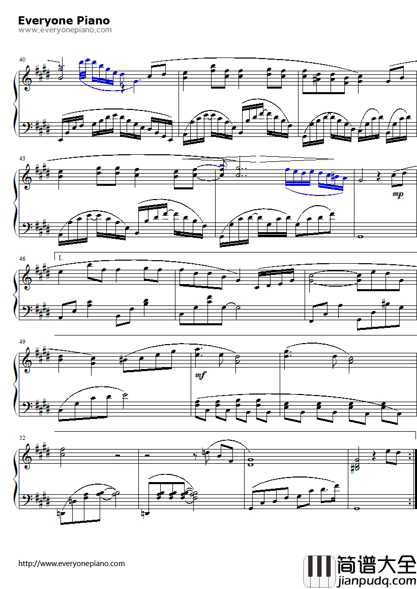 越单纯越幸福钢琴谱_王筝