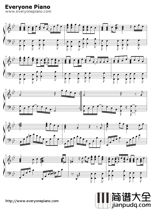 月亮惹的祸钢琴谱_张宇