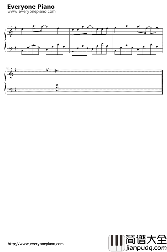 花的颜色钢琴谱_nano.RIPE