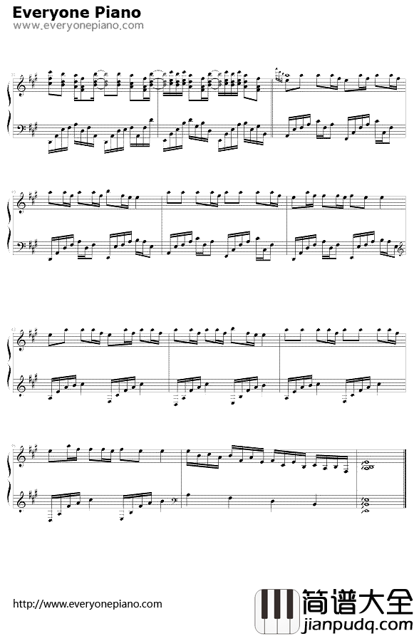 牡丹江钢琴谱_南拳妈妈