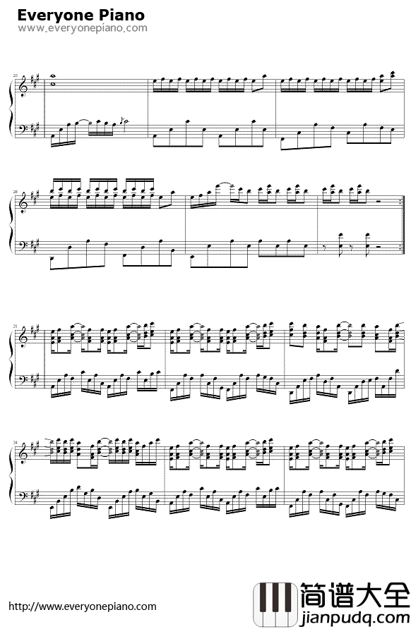 牡丹江钢琴谱_南拳妈妈