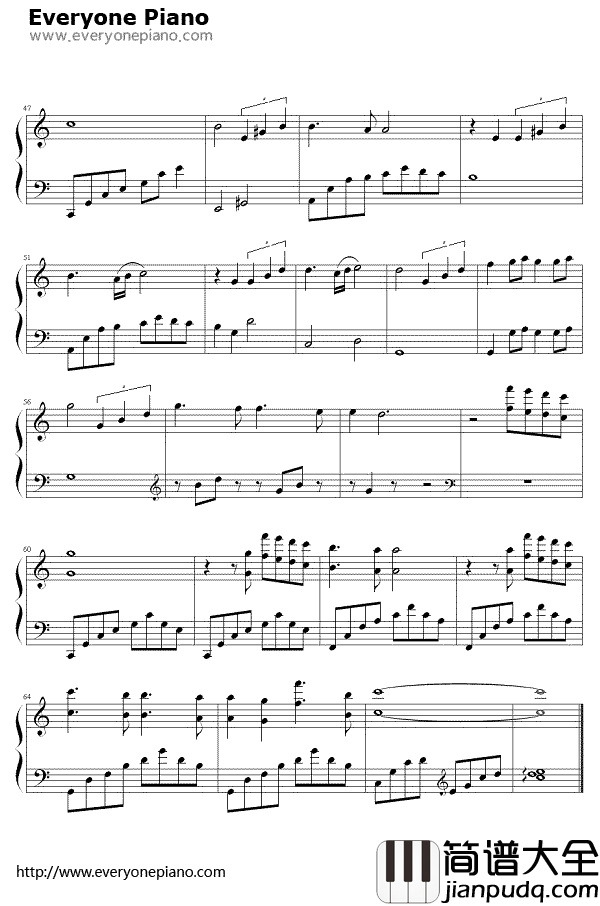 罗曼史钢琴谱_理查德·克莱德曼Richard_Clayderman