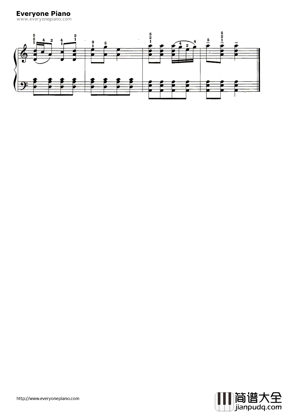 彝家娃娃真幸福钢琴谱_未知