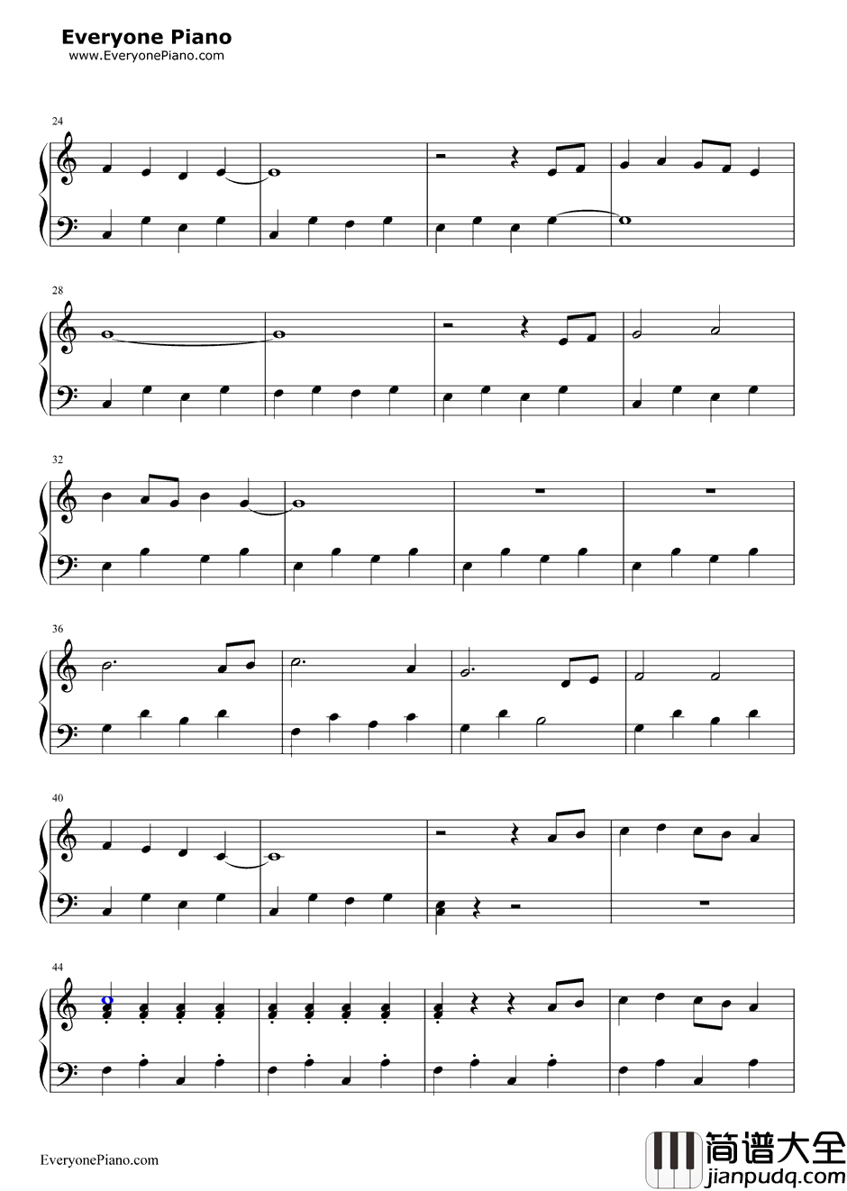 I_Am_Just_a_Girl钢琴谱_ABBA