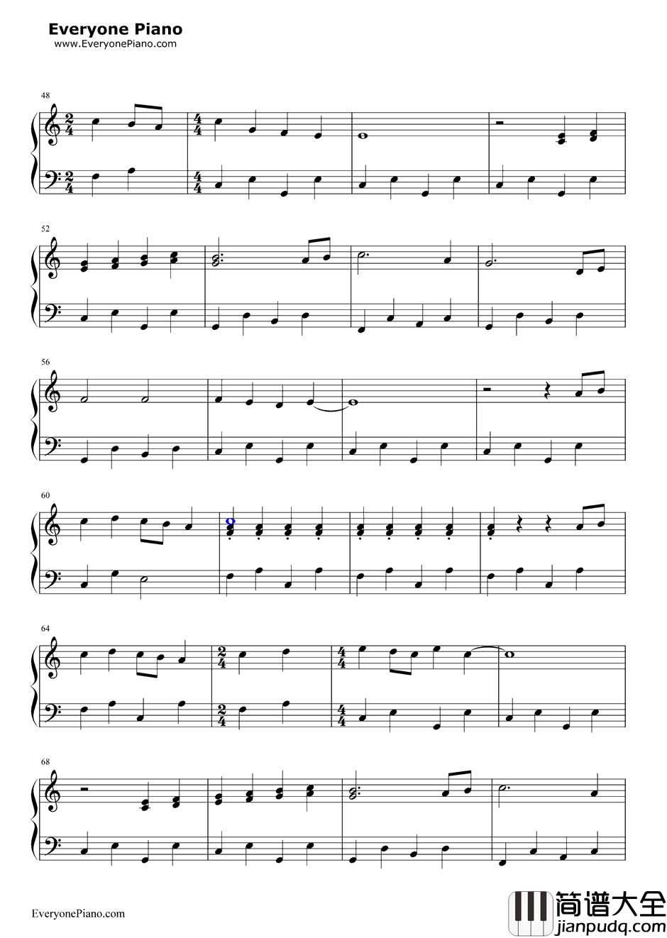 I_Am_Just_a_Girl钢琴谱_ABBA