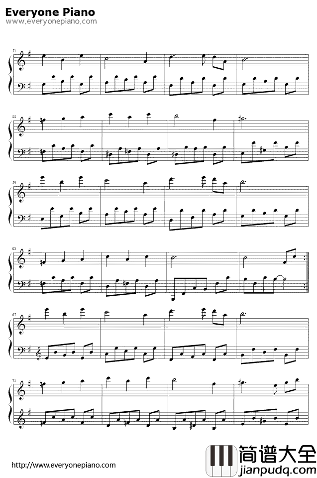 林中漫步钢琴谱_理查德·克莱德曼Richard_Clayderman