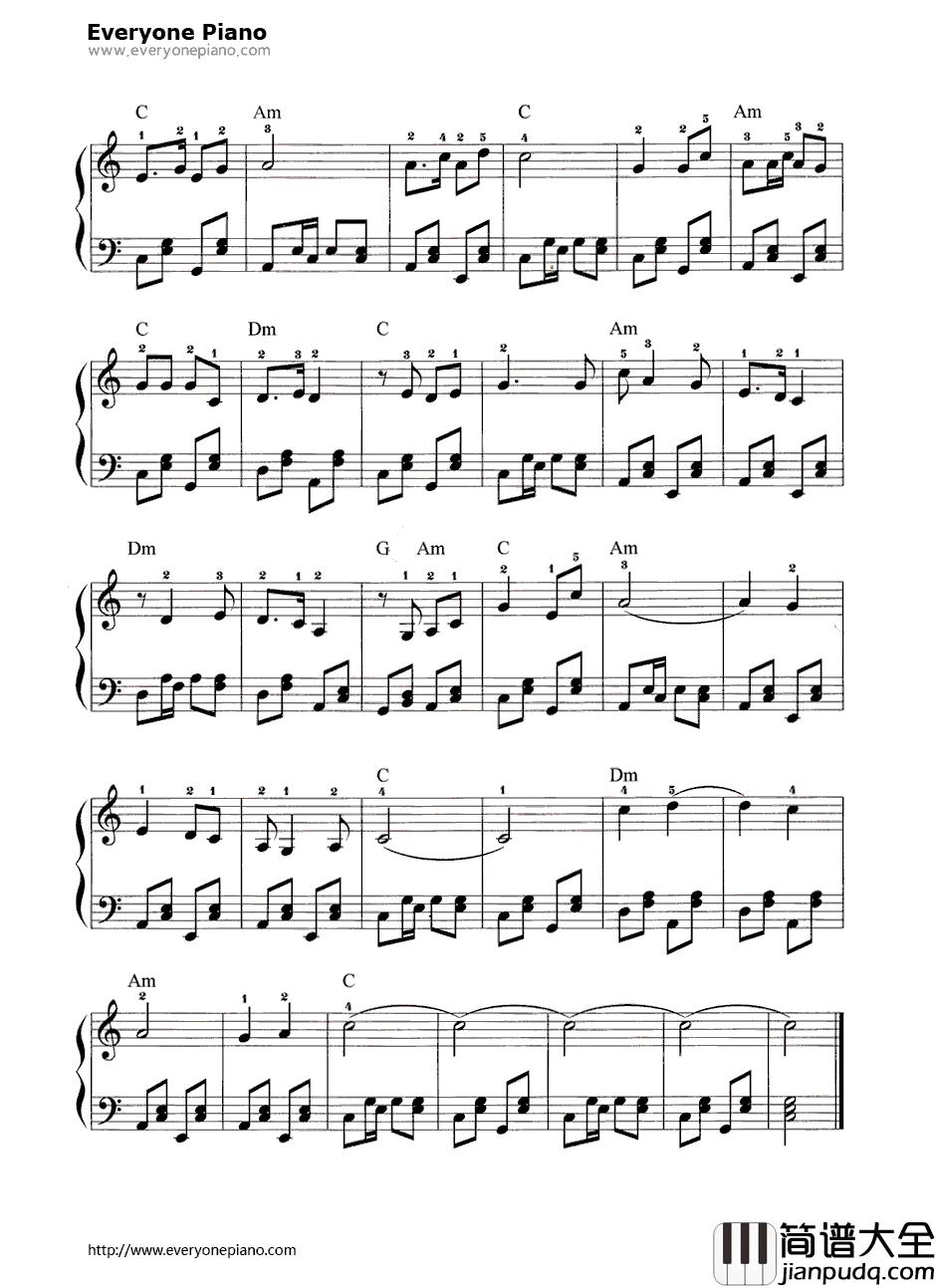 浪花里飞出欢乐的歌钢琴谱_关贵敏