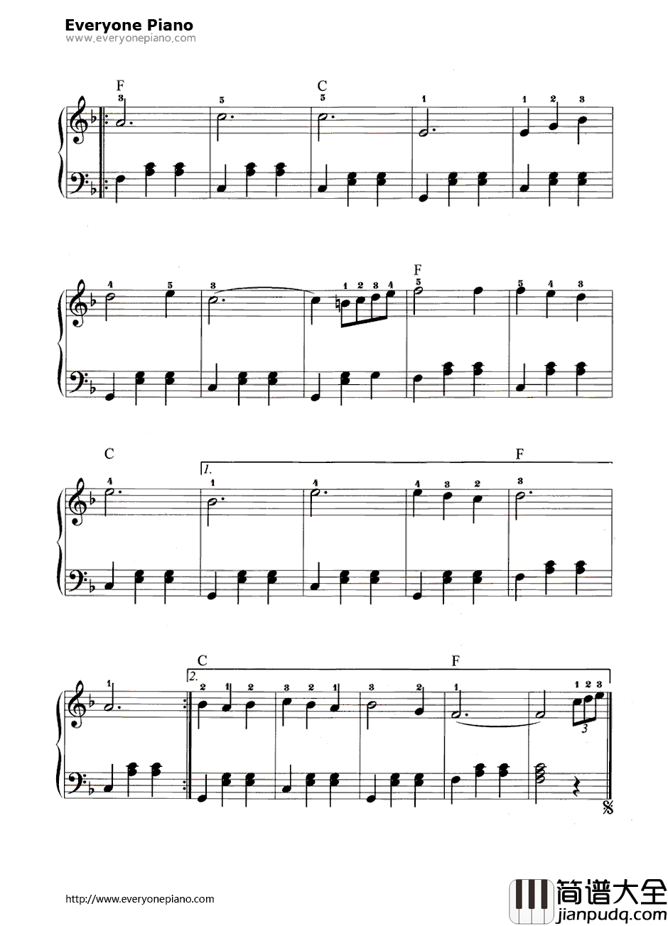 西班牙女郎钢琴谱_文谦磋·狄·基亚拉