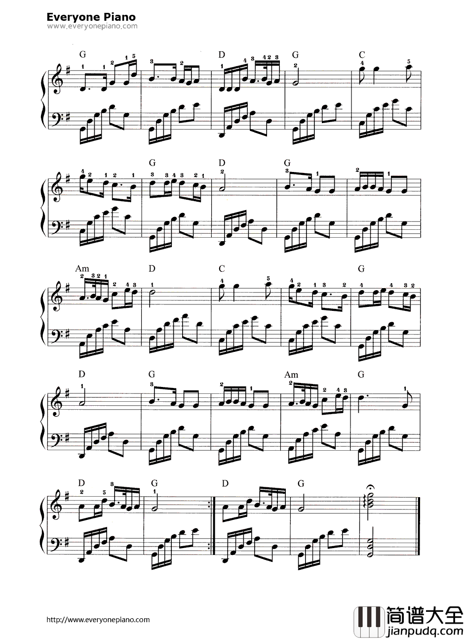 党啊亲爱的妈妈钢琴谱_殷秀梅