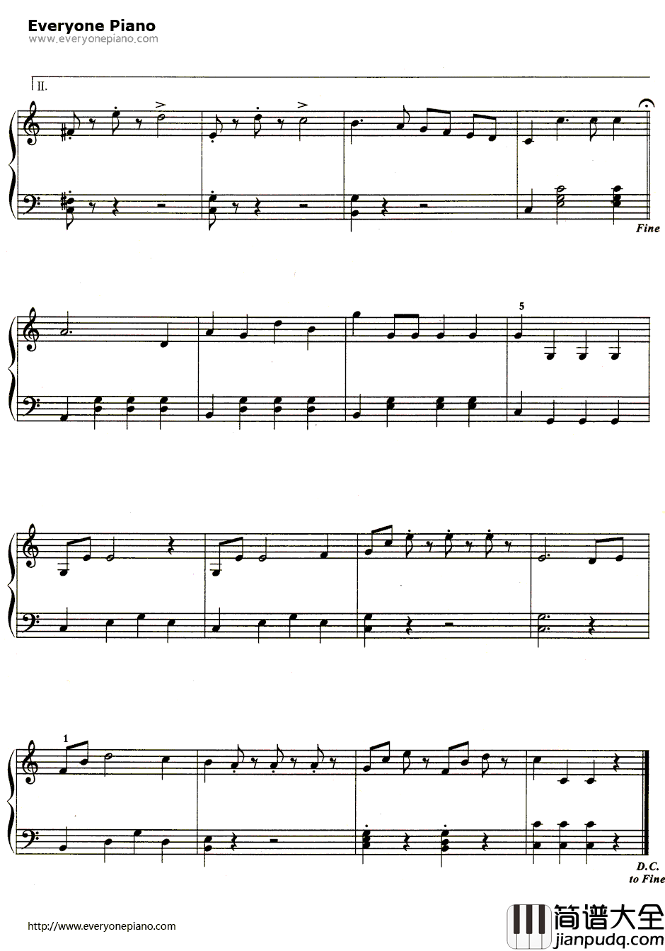 拉德斯基进行曲钢琴谱_老约翰·施特劳斯