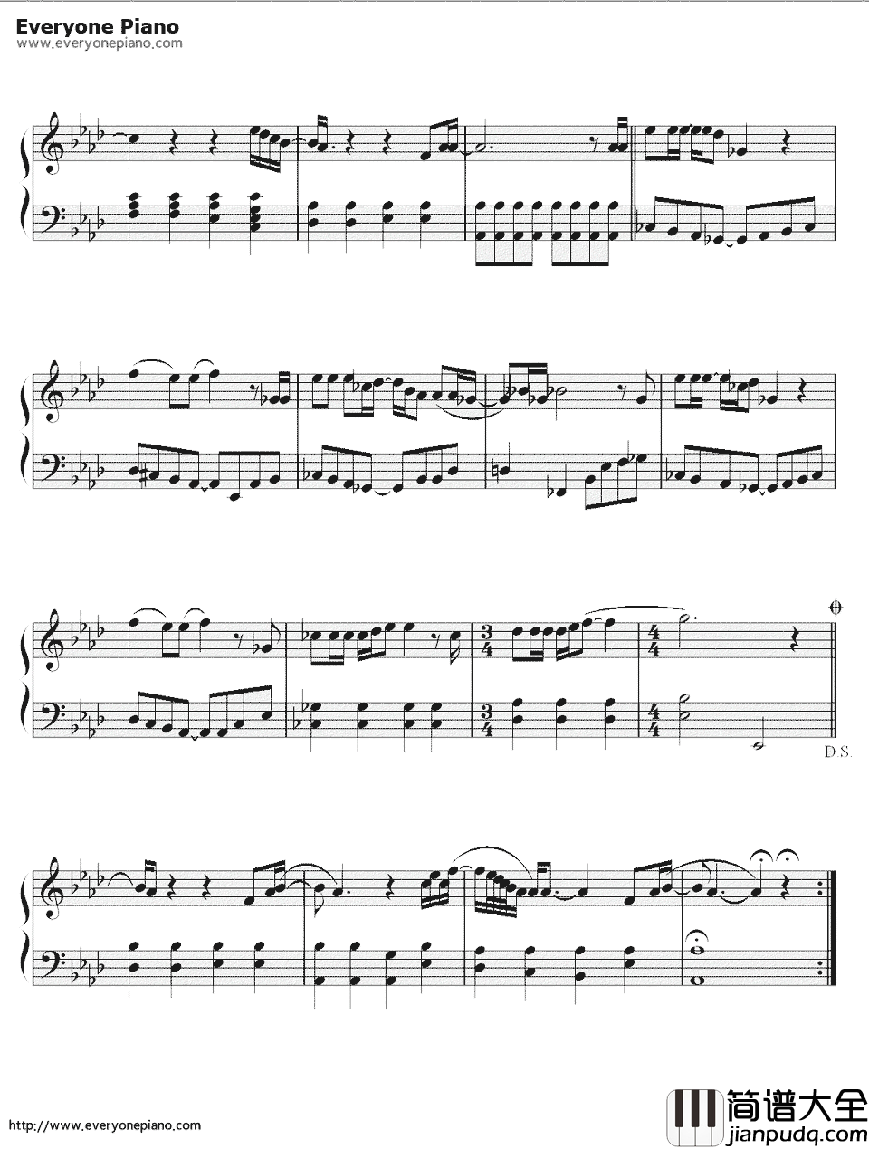 Say_You_Say_Me钢琴谱_莱昂纳尔·里奇Lionel_Richie