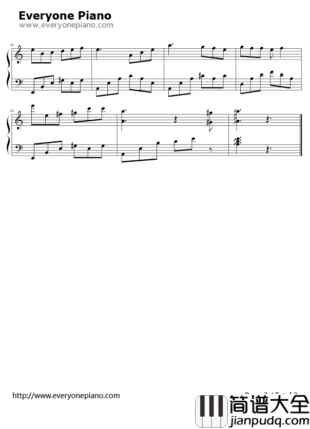 怀念的山谷钢琴谱_理查德·克莱德曼Richard_Clayderman