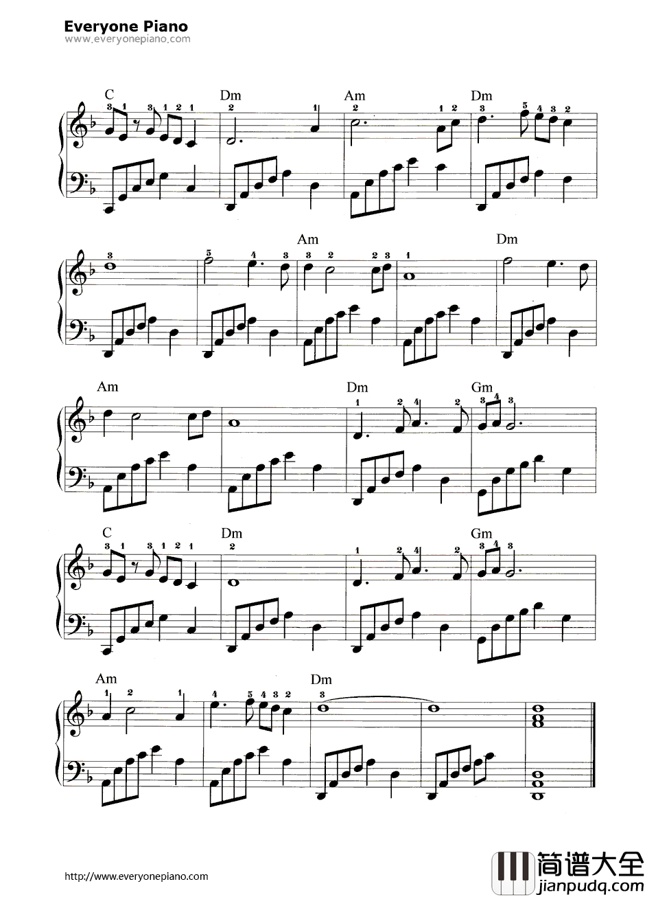 敢问路在何方钢琴谱_蒋大为__西游记_主题歌