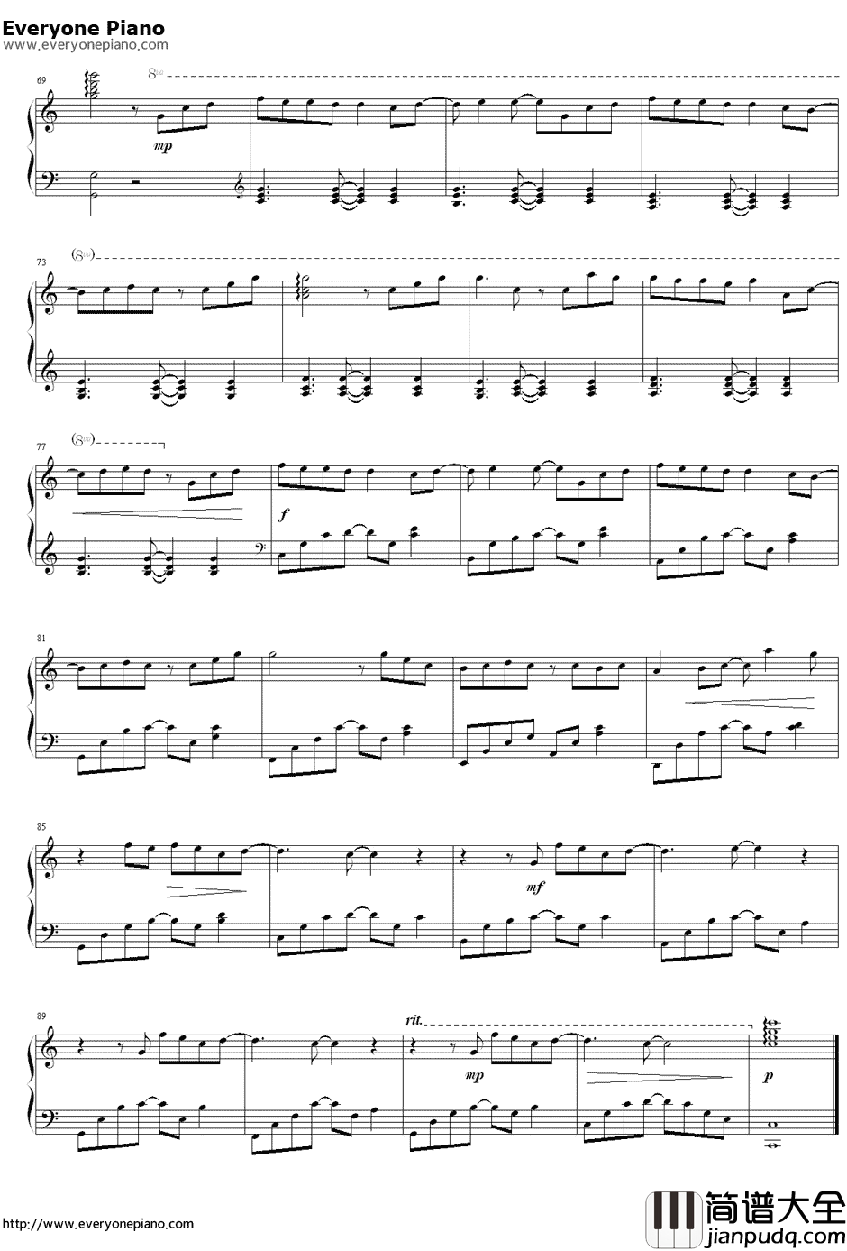 时光机钢琴谱_周杰伦