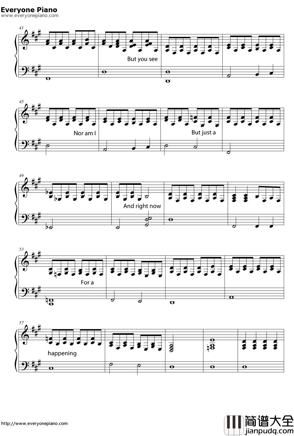 Spell钢琴谱_Marie_Digby玛莉笛比