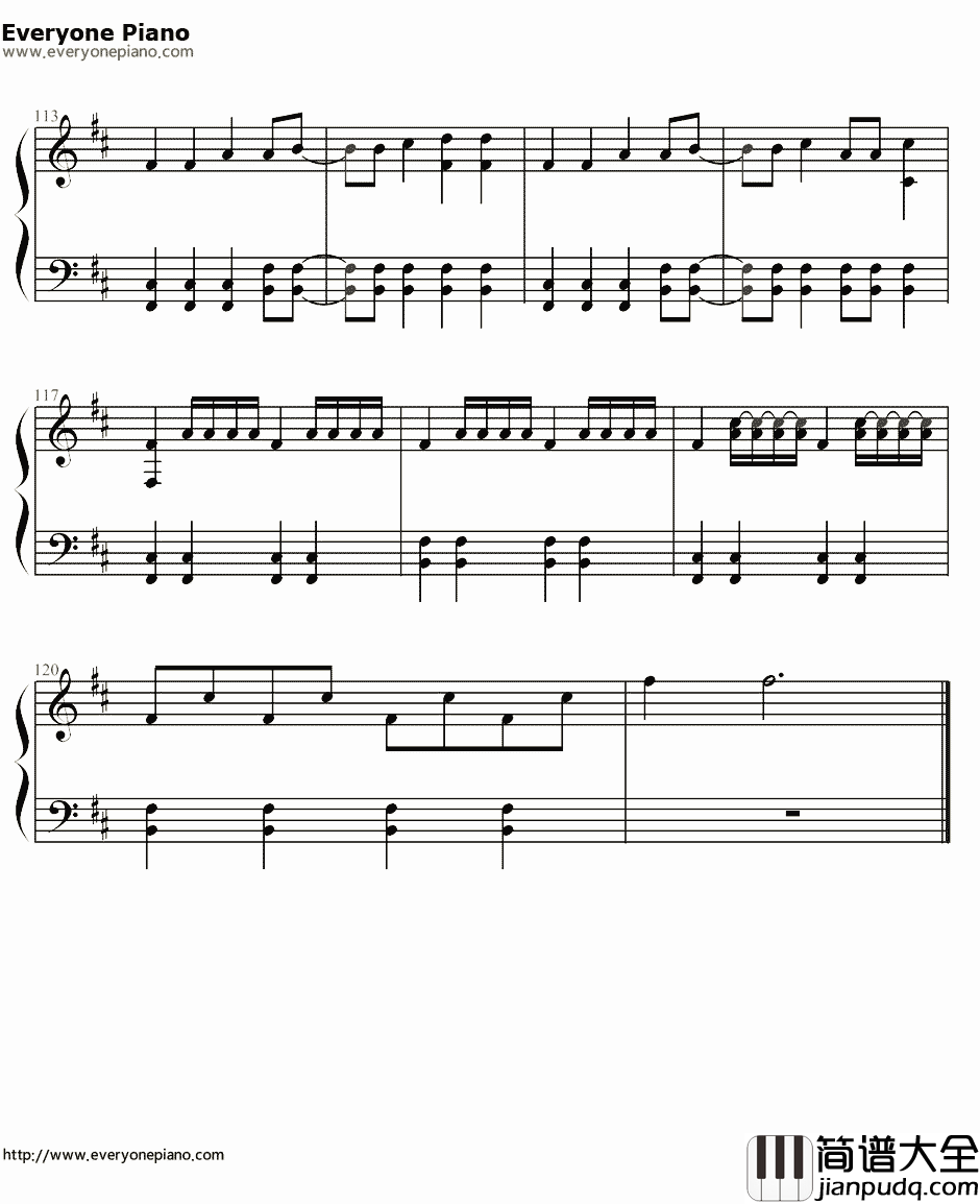 Sorry_Sorry钢琴谱_Supe_Junior