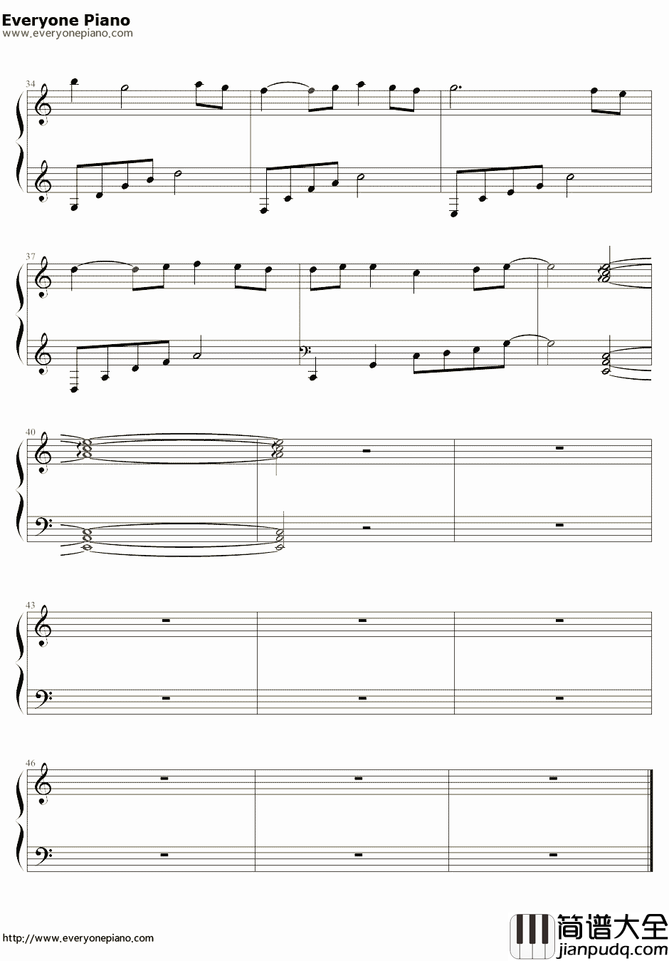 You_Are_My_Love钢琴谱_牧野由依_翼·年代记