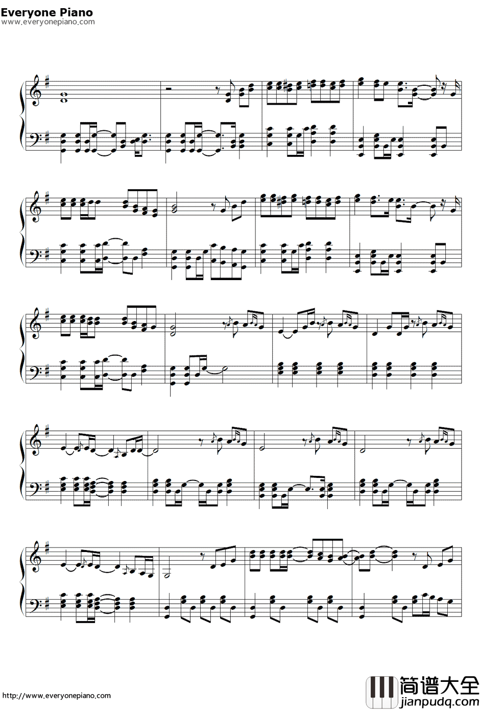 我们这里还有鱼钢琴谱_谢霆锋/黄大炜/游鸿明/黄中原