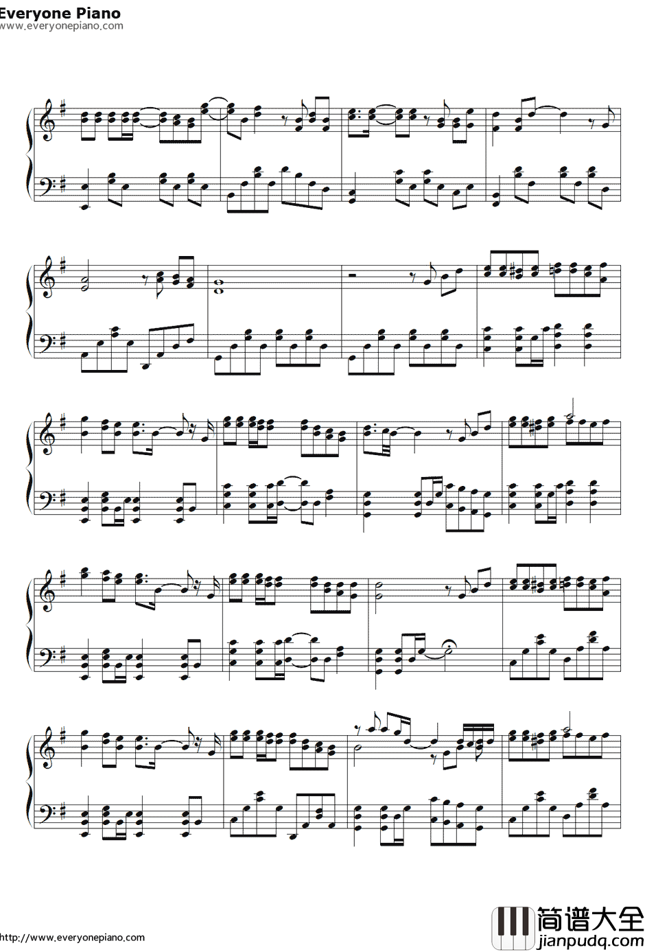 我们这里还有鱼钢琴谱_谢霆锋/黄大炜/游鸿明/黄中原