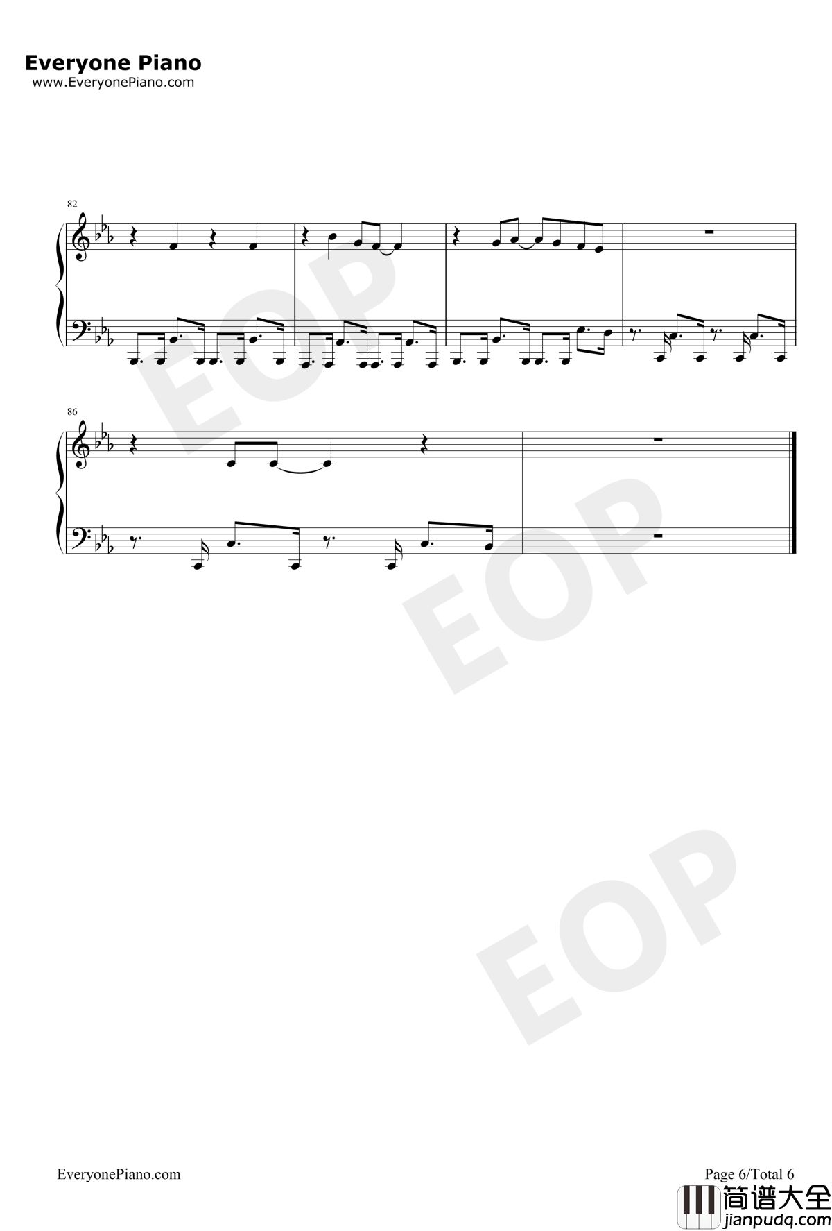 Heartbreaker钢琴谱_G_dragon权志龙