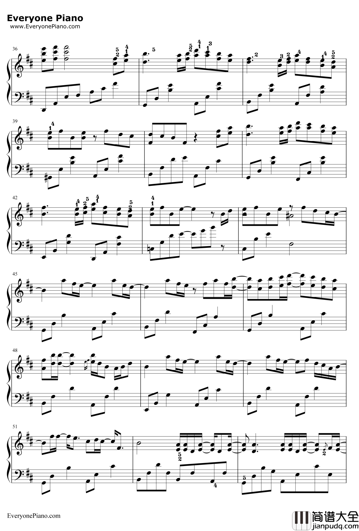 古城之涟漪钢琴谱_圣田康子_圣田康子