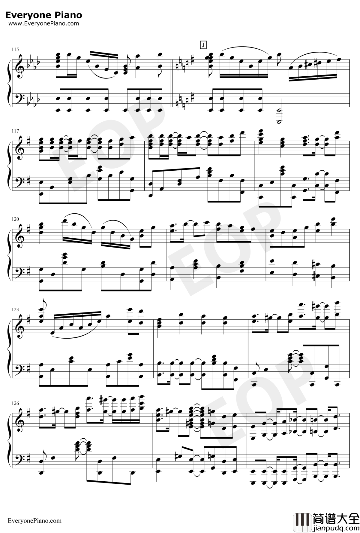 Synchrogazer钢琴谱_水树奈々_战姫绝唱