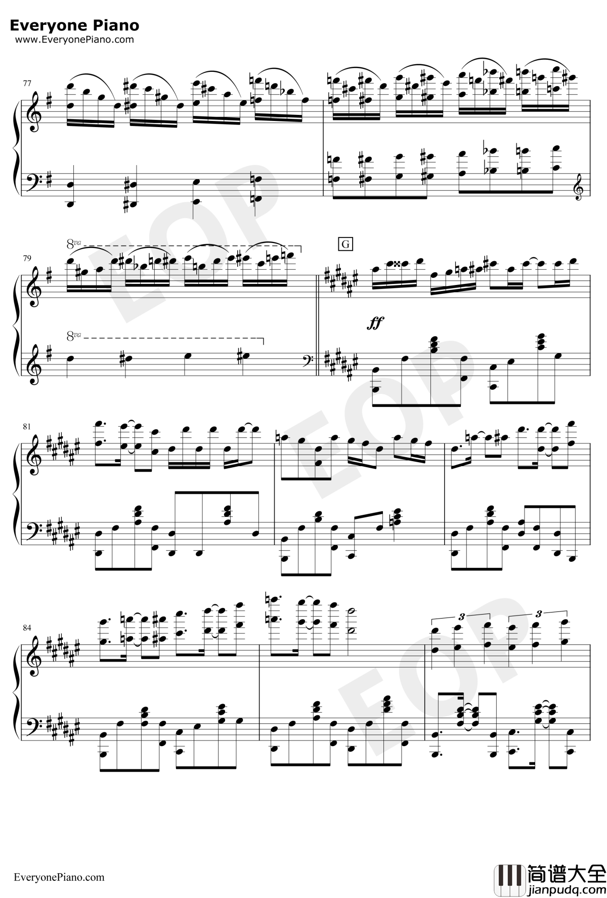 Synchrogazer钢琴谱_水树奈々_战姫绝唱