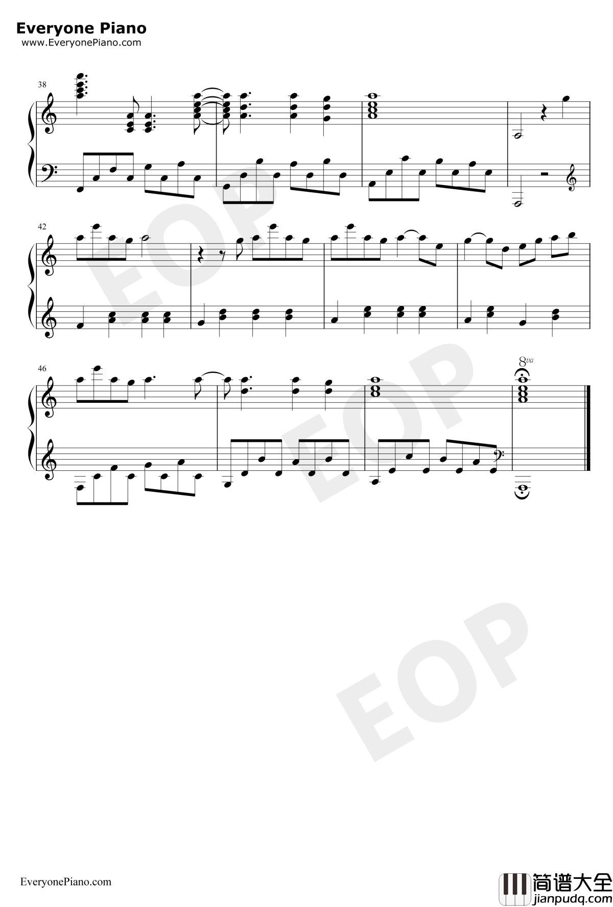 潮鸣钢琴谱_折戸伸治_CLANNAD插曲