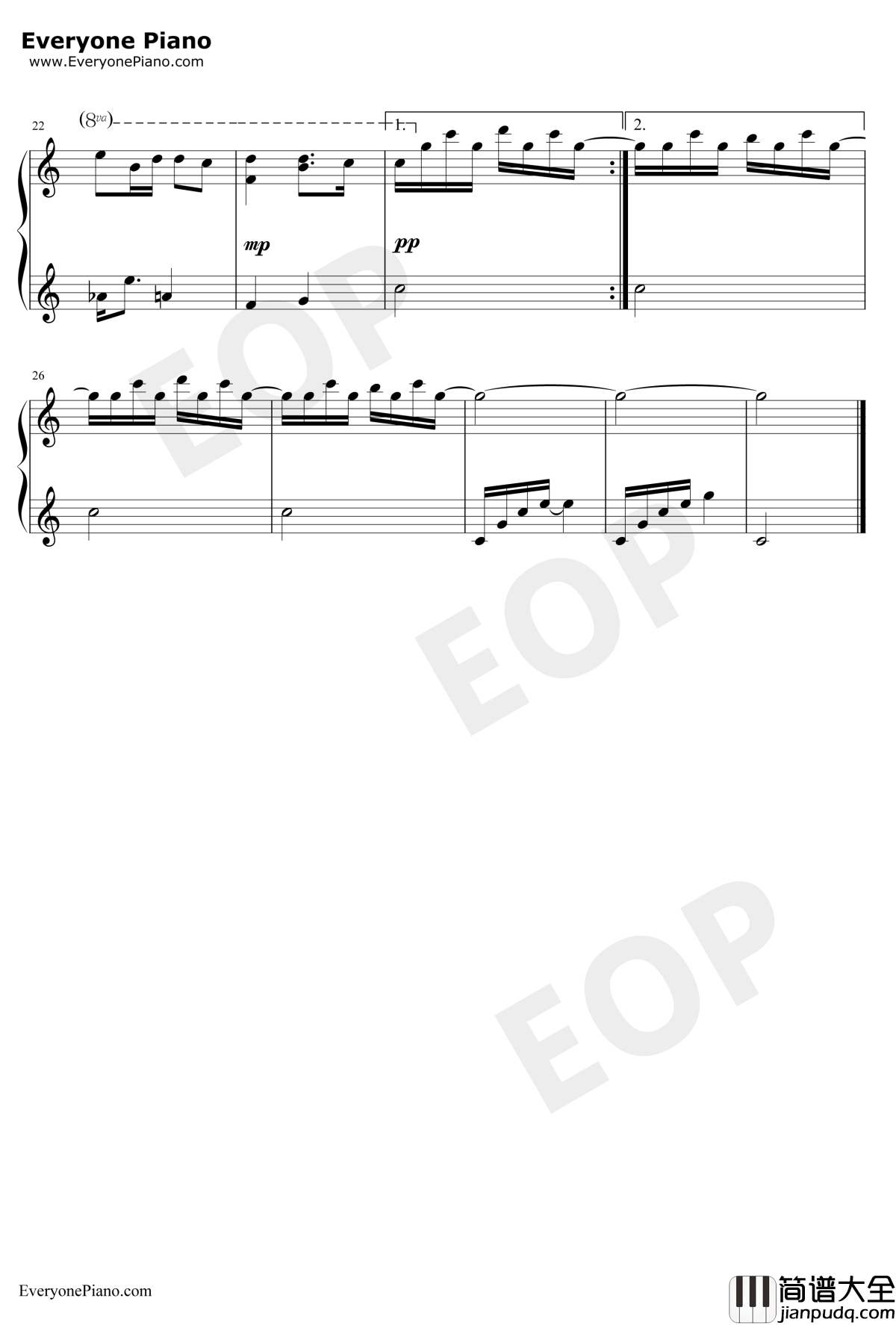 Twinkle_Twinkle_Little_Star钢琴谱_Jewel_小星星变奏曲