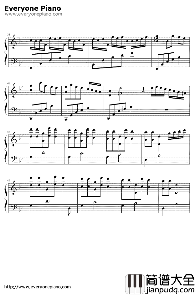 追梦人钢琴谱_神秘园_Dream_Catcher