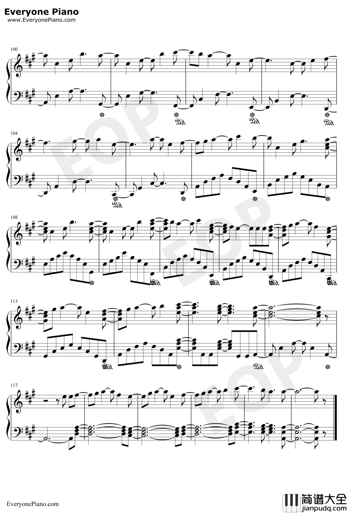 我们的合唱歌钢琴谱_2R