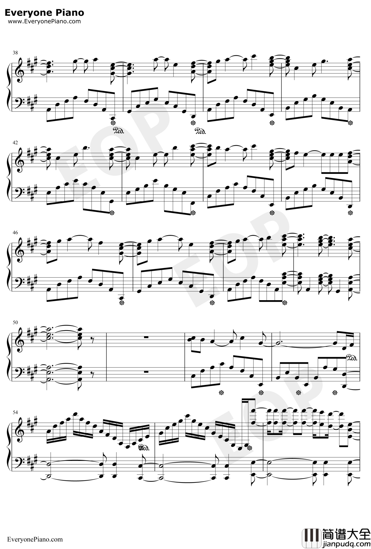 我们的合唱歌钢琴谱_2R