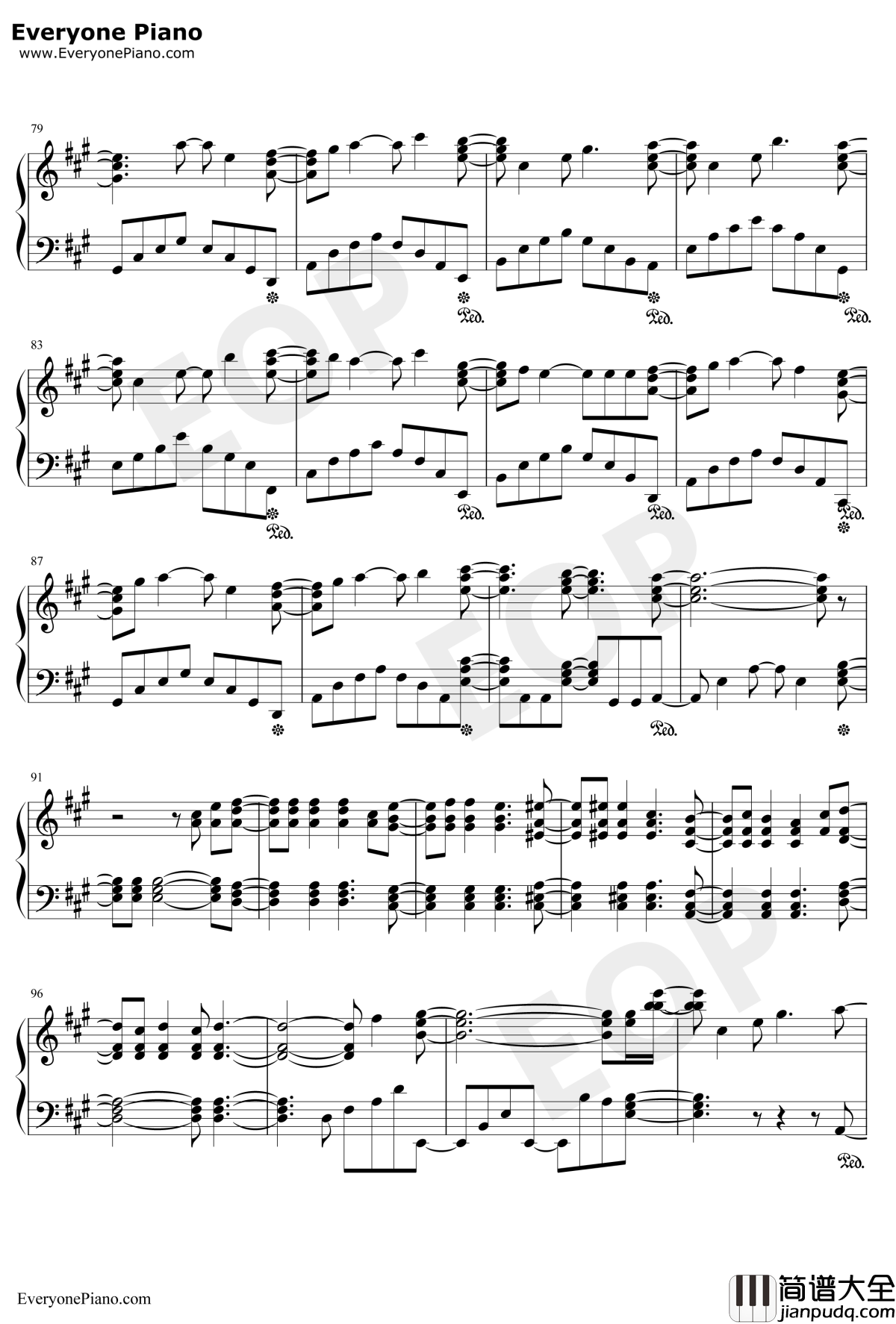 我们的合唱歌钢琴谱_2R