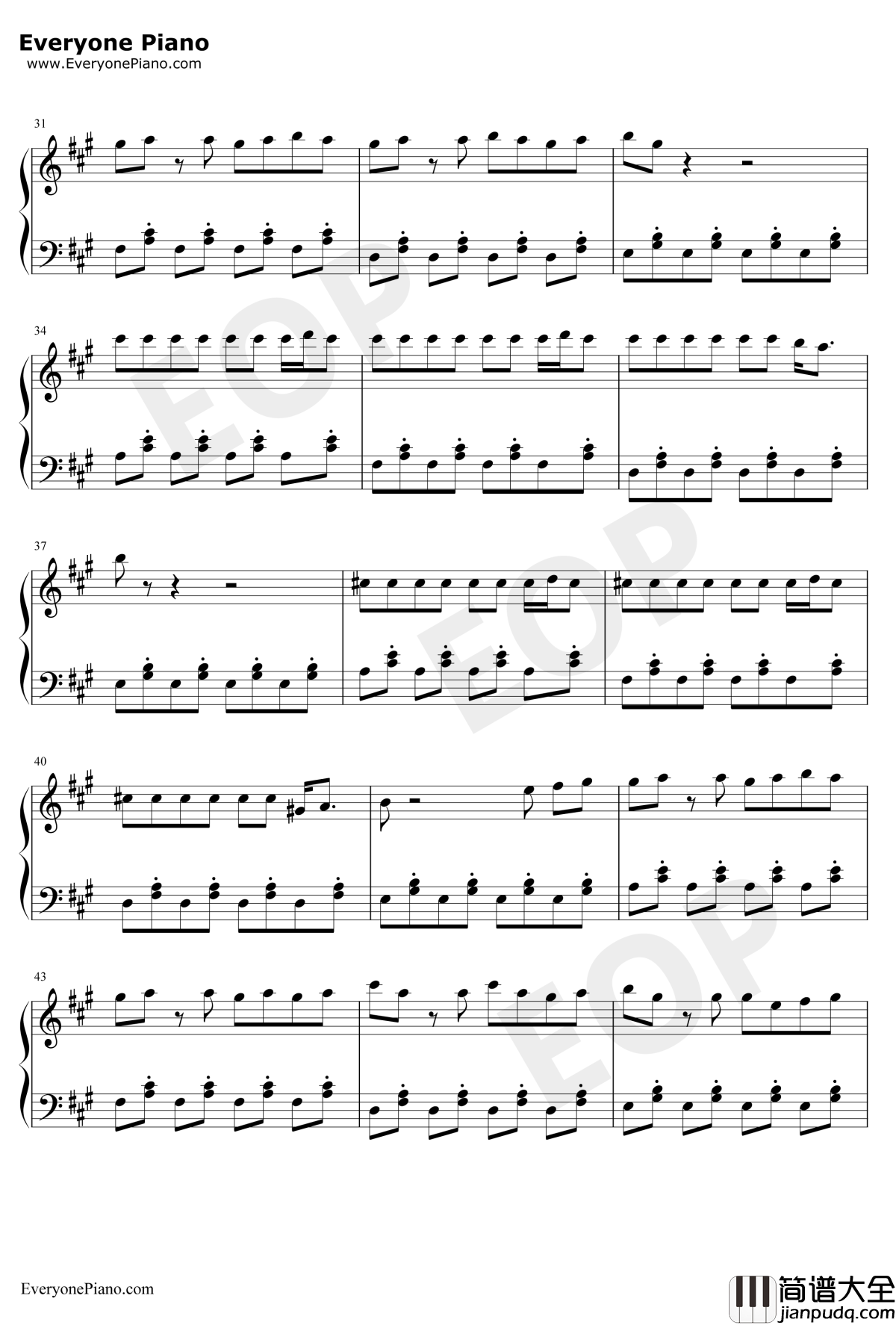 客官不可以钢琴谱_徐良