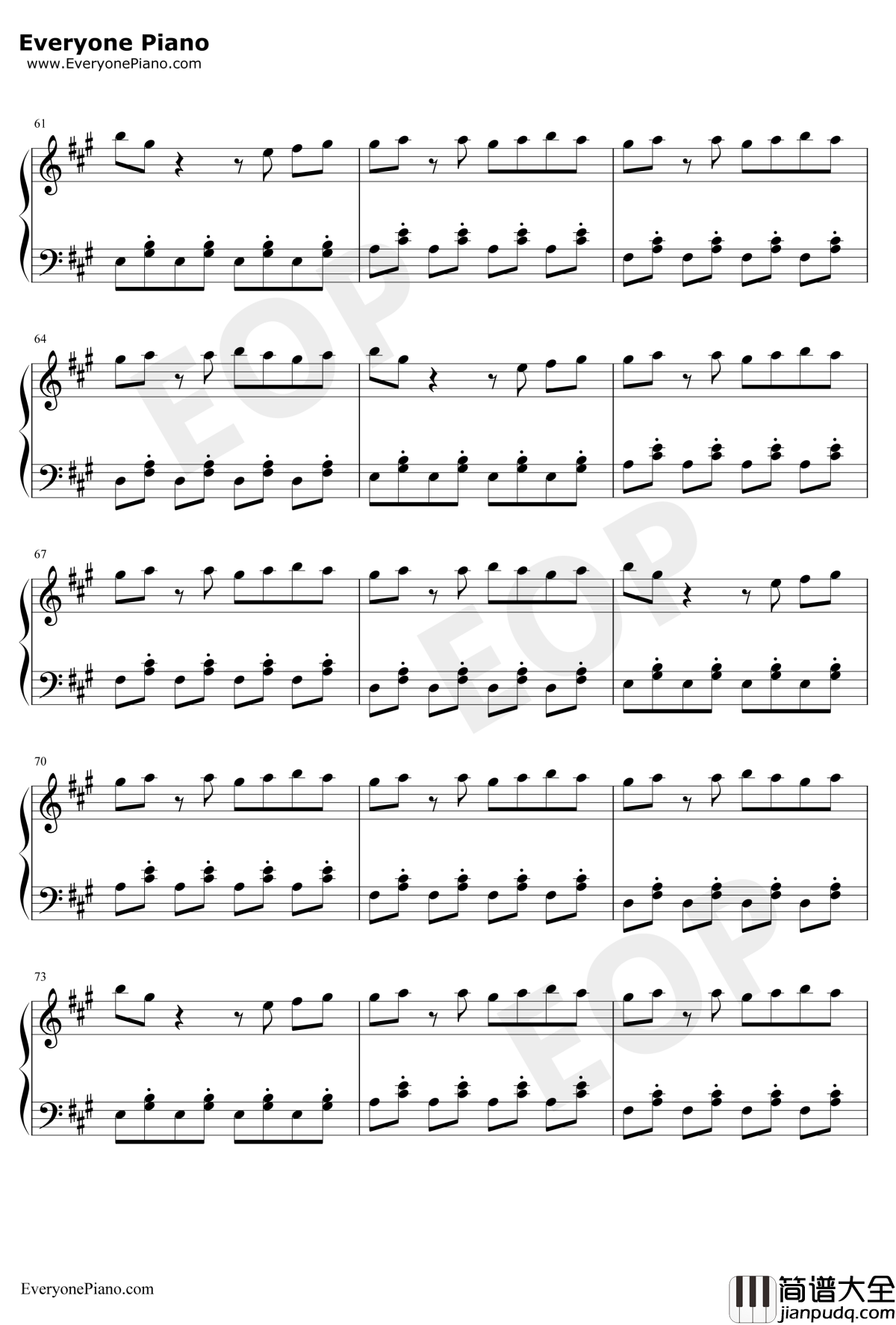 客官不可以钢琴谱_徐良