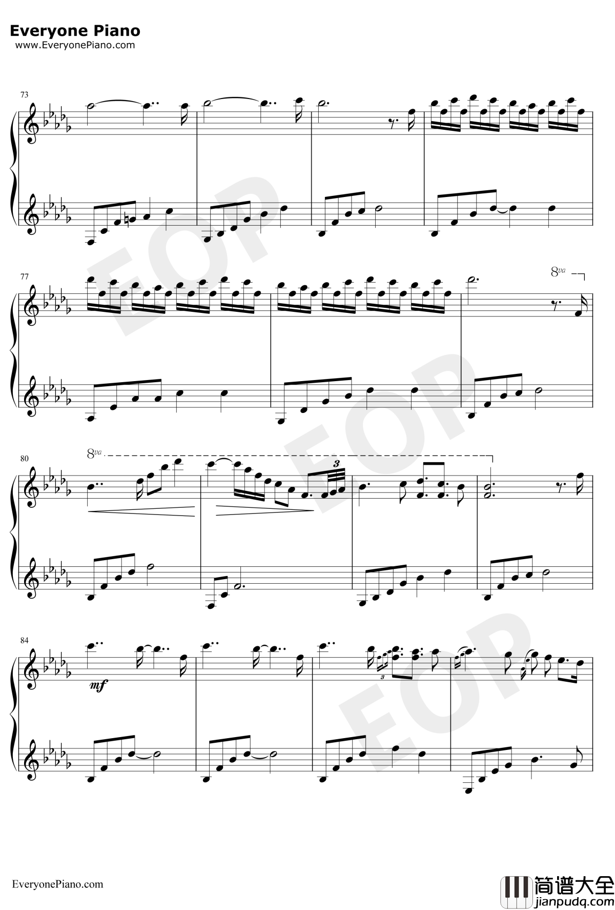 I_Miss_You钢琴谱_The_Daydream