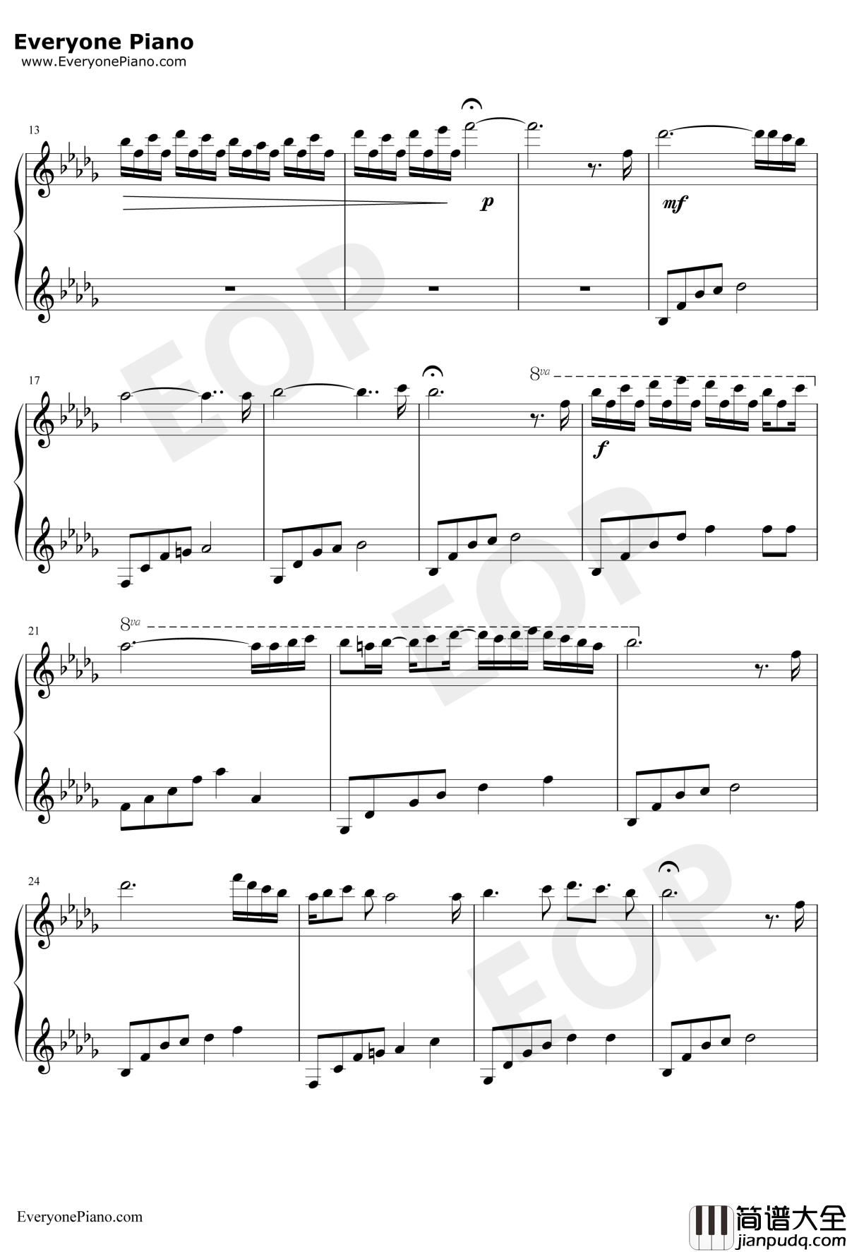 I_Miss_You钢琴谱_The_Daydream